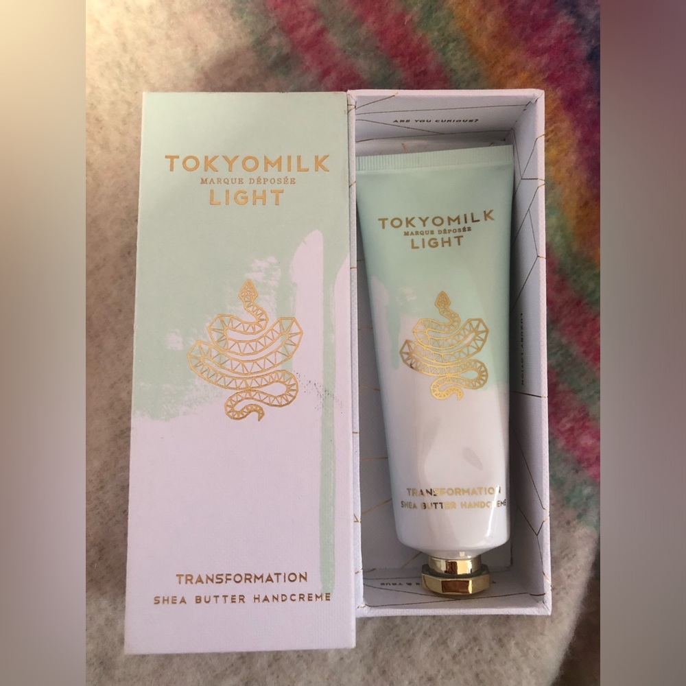 Tokyomilk Light by Margot elena Shea butter hand cream in transformation 2.7oz